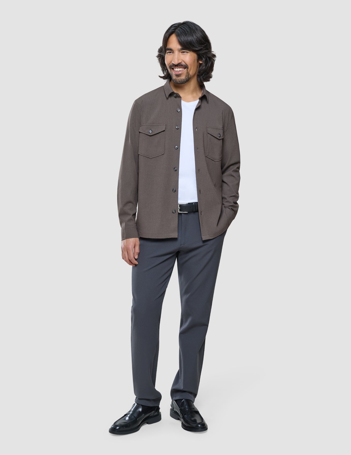 Ease Overshirt Mocha